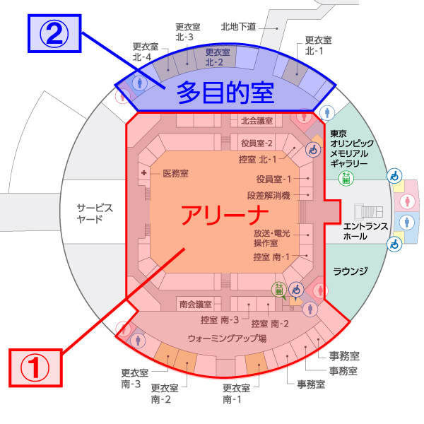 フロアマップ